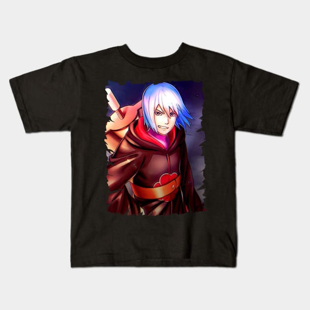 SUIGETSU HOZUKI ANIME MERCHANDISE Kids T-Shirt by julii.draws